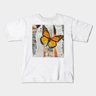 Butterfly Storyboard by Harriette Knight Kids T-Shirt